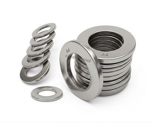 Rondelle piane acciaio inox - rondelle,
