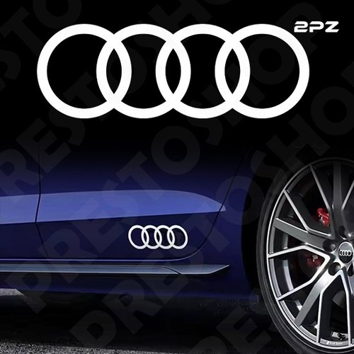 Adesivi audi portiera - audi,