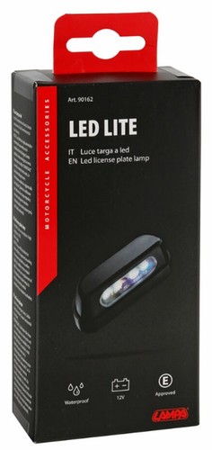 Luce targa moto - luce, 4