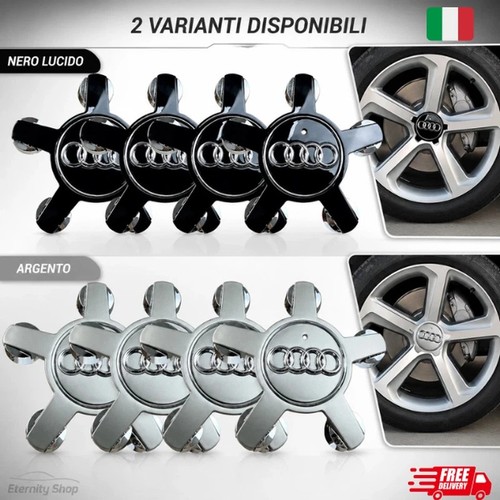 Coprimozzi audi 135mm pezzi - coprimozzi,