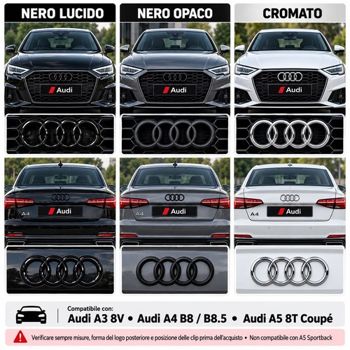 Kit logo audi - kit, b8