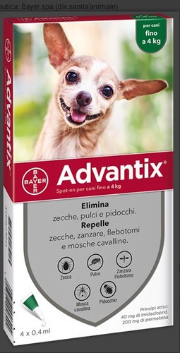 Advantix spot per - cani, fino