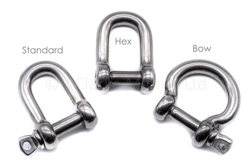Gancio acciaio inox arco - a4,